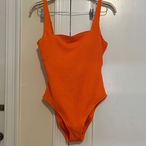 Bleu Rod Beattie Orange Bathing Suit size 12 NWT never been worn or tried on